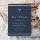Search for blue border invitations Navy