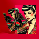 Search for biker tattoo postcards Motorcycle