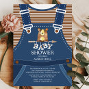 Search for overalls baby shower invitations Cute
