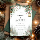 Search for vintage christmas wedding invitations Winter