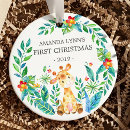 Search for zoo christmas tree decorations Giraffe