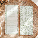 Search for chinoiserie menus Sage green