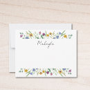 Search for countries note cards Floral