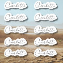 Search for transparent text stickers Script
