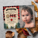 Search for lumberjack birthday invitations Wild one