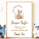 Search for woodland fox baby shower posters Modern