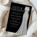 Search for sixty and fabulous invitations Dress