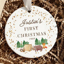 Search for woodland animal christmas tree decorations Forest animals