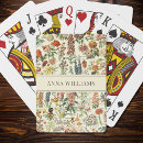 Search for botanical playing cards Wildflower