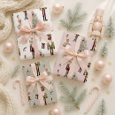Search for mouse christmas wrapping paper Pink