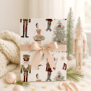 Search for ballet christmas wrapping paper Nutcracker