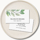 Search for foliage business cards Modern
