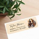 Search for basset hound return address labels Cute
