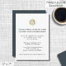Search for professional invitations Business event