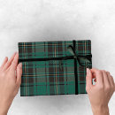 Search for plaid christmas wrapping paper Dark