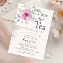 Search for tea time baby shower invitations Garden party