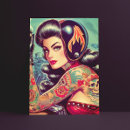 Search for motorcycle girl postcards Biker