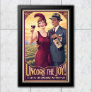 Search for vintage wine posters Red