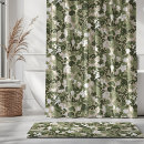 Search for olive green shower curtains Flowers
