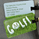 Search for funny golf luggage tags Sports