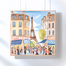 Search for european watercolor posters Paris
