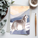Search for husky dogs postcards Watercolor