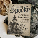 Search for hauntes invitations Gothic skull party