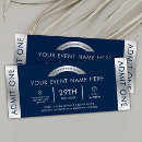 Search for silver invitations Navy blue