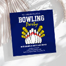 Search for bowling square invitations Party