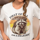 Search for delight tshirts Racoon