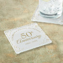 Search for 50th anniversary coasters Vow renewal
