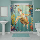 Search for sea turtle shower curtains Coastal