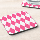 Search for rhombus coasters Pink