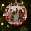 Search for flannel christmas tree decorations Country
