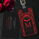 Search for gothic luggage tags Dark academia