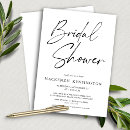 Search for low cost bridal shower invitations Modern