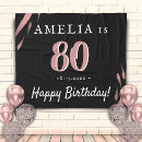 Search for 80th birthday blankets Elegant