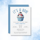 Search for penguin baby shower It's a boy