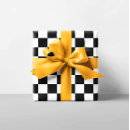 Search for black and white squares wrapping paper Pattern
