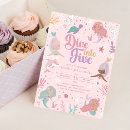 Search for dive into five birthday invitations Pink