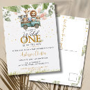 Search for wild one postcards Baby shower