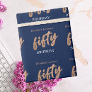 Search for adult birthday wrapping paper Fifty