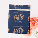 Search for adult birthday wrapping paper Fifty