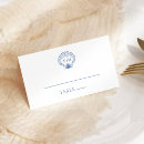 Search for beach wedding place cards Blue