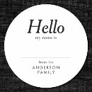 Search for reunion name stickers Simple