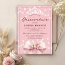 Search for tiara birthday invitations Modern