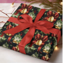 Search for bell wrapping paper Gold bells