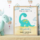 Search for baby dinosaur baby shower posters Jungle