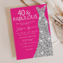 Search for pink diamond invitations Silver