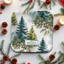 Search for fir paper plates Watercolor